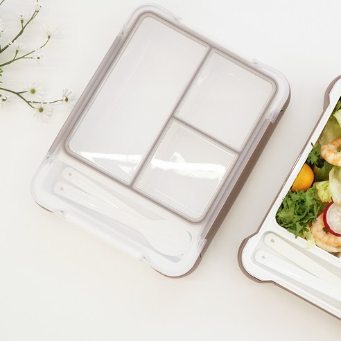 완벽 밀폐로 신선하게, 합리적인 가격으로 건강하게 – 생활엔 담따 식판 도시락