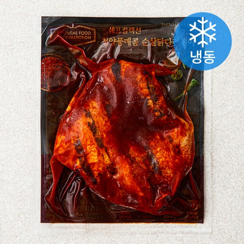 신세계푸드 쉐프컬렉션 청양풍매콤 순살닭다리구이 (냉동), 130g, 1개