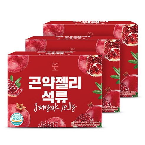 참앤들황토농원 데이앤 석류 곤약젤리 10개입, 3개