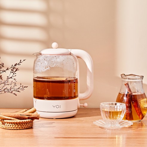 스타일, 기능성, 편리성을 갖춘 Yoai 쾌속 무선 포트 전기주전자