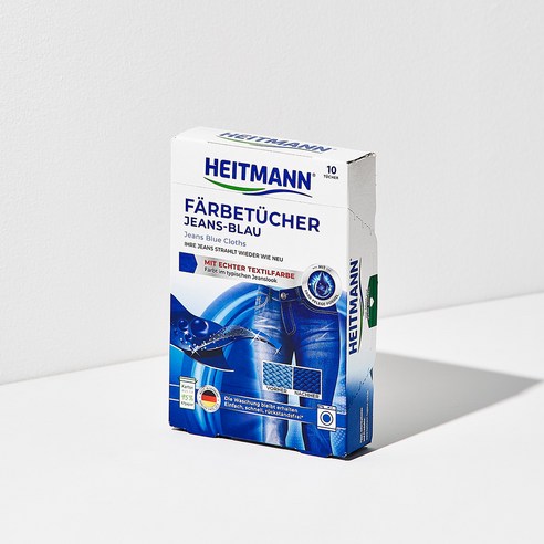 하이트만 청바지 염색 시트 한 장으로 낡은 청바지를 새 것처럼