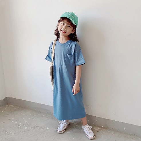 꼰띠키즈 여아용 팔레트윈 원피스