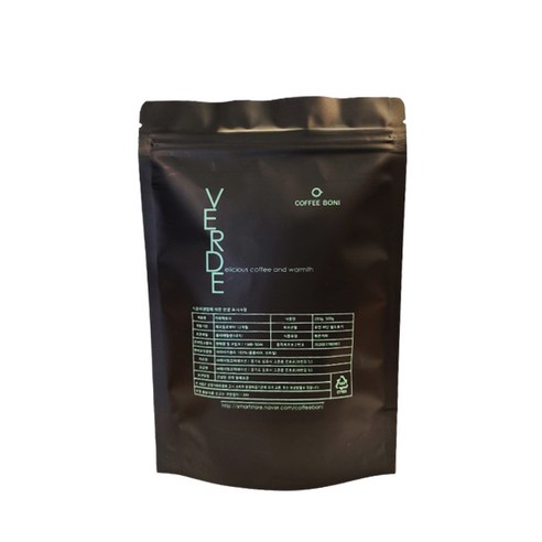 커피보니 베르데 아라비카 블렌딩 원두커피, 홀빈(분쇄안함), 500g, 1개
