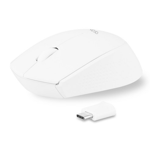 엑토 C타입 휴대폰 노트북 무선 마우스 MSC-226, 화이트