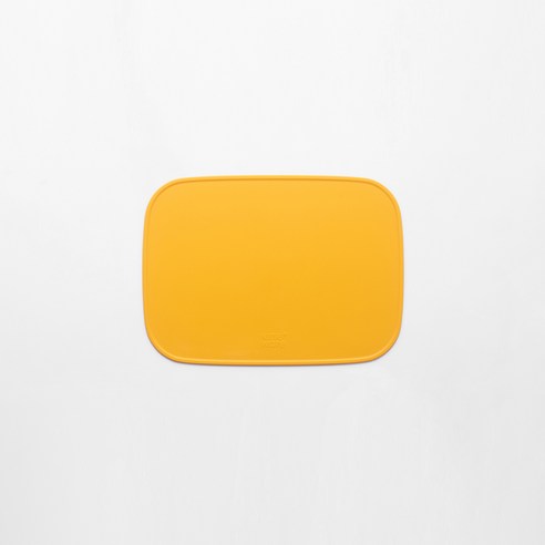 나인웨어 프렌즈 실리콘 테이블매트, 노랑, M(320 x 230 x 2.5 mm)