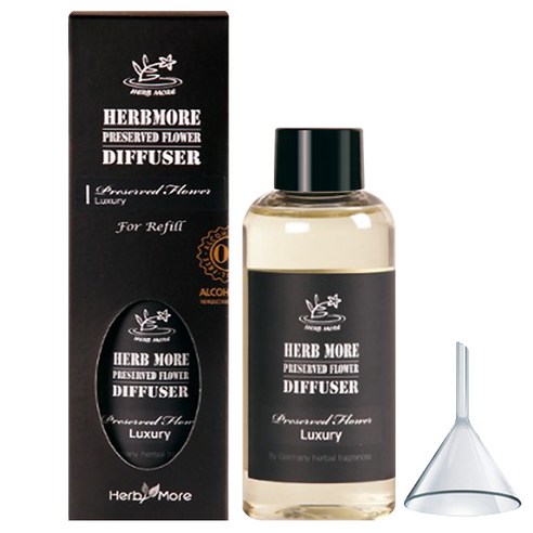 허브모아 프리져브드 디퓨저 리필, 럭셔리, 100ml, 1개