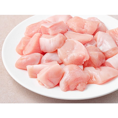 맛있고 간편한 단백질 식단, 한강식품 IQF 큐브 닭가슴살