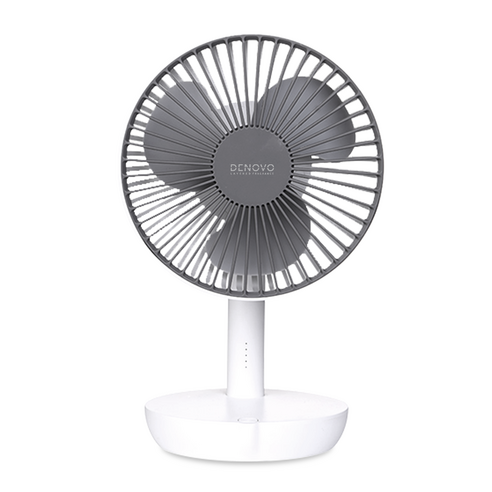 디노보 저소움 인테리어 탁상용 무선 선풍기 GXZ-F819, 화이트