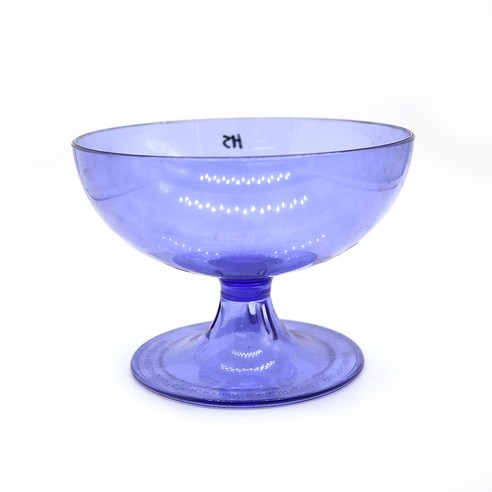 투명 팥빙수 그릇 HG_098, 블루, 1개
