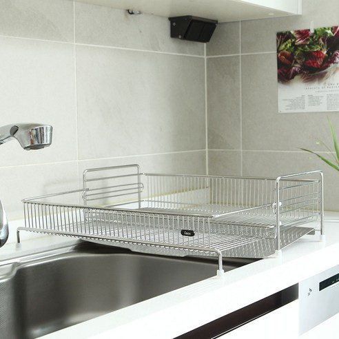 좁은 공간도 넓게! 아이넥스 클린엣지 식기건조대로 주방 혁신을!