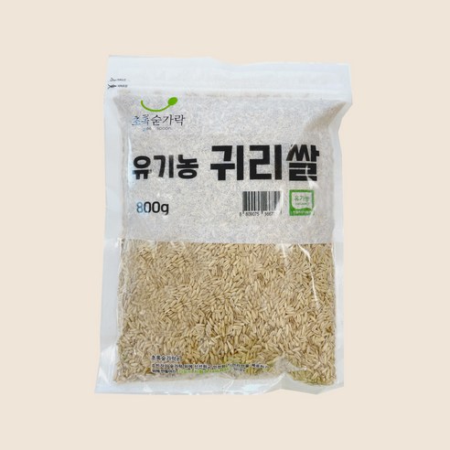 초록숟가락 유기농 귀리쌀, 1개