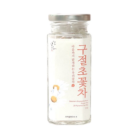 우리꽃연구소 구절초 꽃차 삼각티백, 0.5g, 20개입, 1개