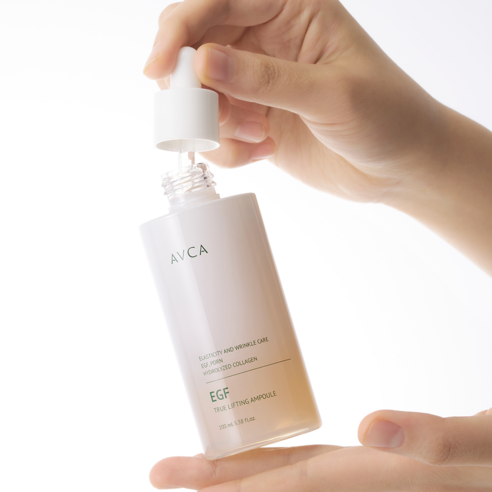 피부 속 깊은 곳부터 차오르는 탄력, 아브카 트루 리프팅 EGF 탄력 앰플