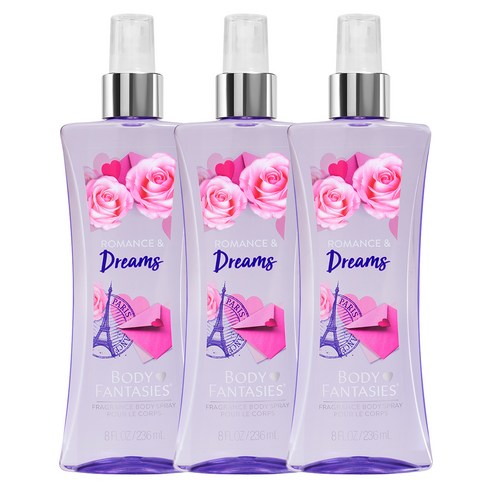 바디판타지 바디미스트 로맨스 앤 드림스, 236ml, 3개
