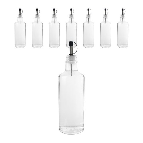식초원형 오일병 스테인리스퓨어러, 8개, 300ml