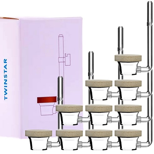 트윈스타 프리미엄 어항 에어 미세 확산기 디퓨저 M 10p, 1개 
관상어 용품