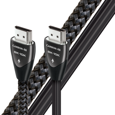 오디오퀘스트 HDMI Carbon 48 HDMI 케이블 차콜, 1개, 2m