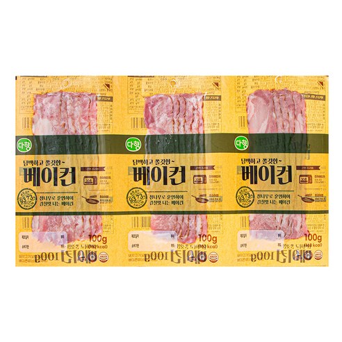담백하고 쫄깃한 베이컨으로 다양한 요리를 풍성하게