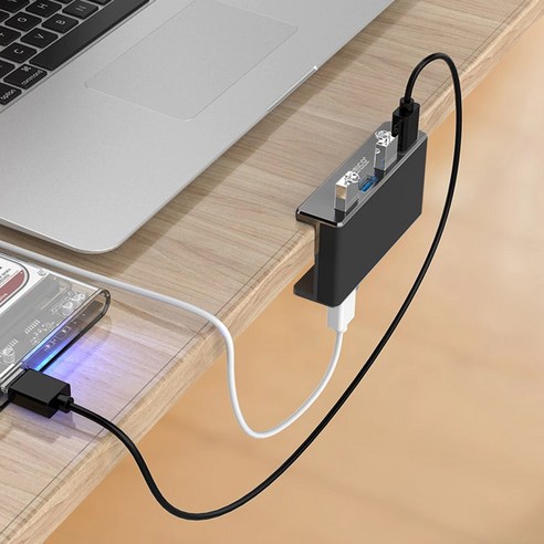 오리코 MH4PU, 데스크테리어를 완성하는 깔끔한 USB 허브 솔루션