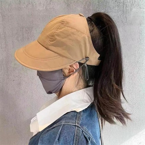 라온투유 하프 썬캡