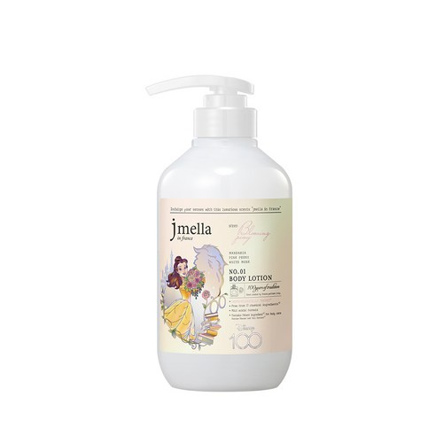 제이멜라 디즈니100 에디션 바디 로션 블루밍 피오니, 1개, 500ml