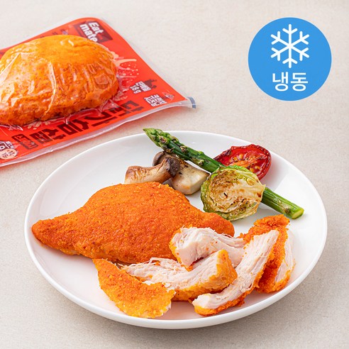 잇메이트 크리스피 닭가슴살 스파이시 (냉동), 90g, 6개