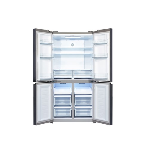 대용량, 에너지 효율적, 편리한 클라윈드 파스텔 양문형 냉장고