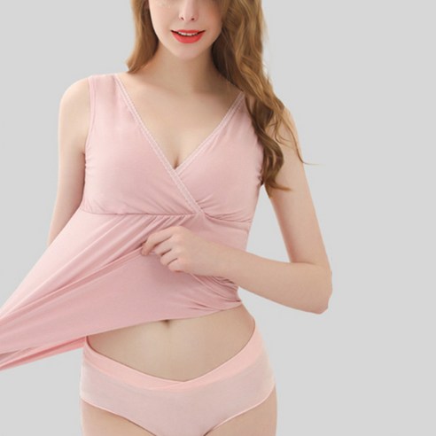 빈템 임산부 셔링 민소매