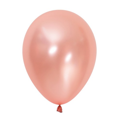 셈퍼텍스 풍선 13cm 100p, 펄 로즈골드, 2개