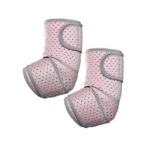 Tq 여성용 Style 휘트니스 팔꿈치 보호대 양쪽세트 핑크 TQ604, 1세트