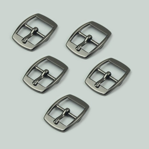 마다꾸미 가방 끈 장식 DIY 공예 H형 버클 19mm 5p, 블랙(버클), 1세트