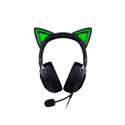 레이저 Razer Kraken Kitty V2 헤드셋 - 편안한 착용감과 생동감 넘치는 사운드!