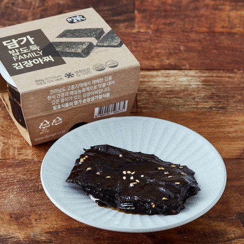 겨울 밥상의 숨은 보석, 담가 김장아찌의 깊은 맛 김장아찌