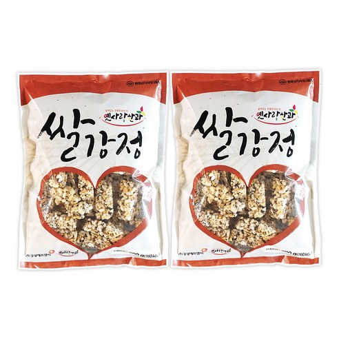 프레시데이 전통 담양한과 쌀강정세트 200g, 1개