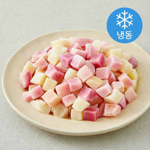 오트리 복숭아 다이스 (냉동), 1개, 1kg