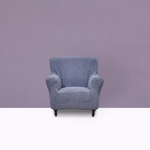 소파스킨스 발렌시아 소파커버 1인용, 로얄블루