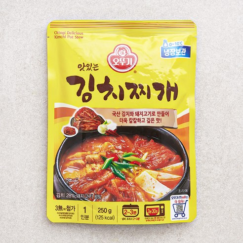 오뚜기 맛있는 김치찌개, 250g, 1개