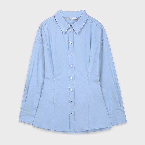 미쏘 여성용 턱 디테일 셔츠