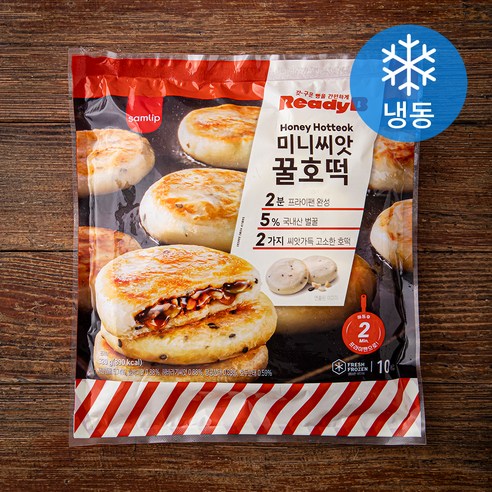 레디비 미니 씨앗 꿀호떡 (냉동), 32g, 10개입, 1개