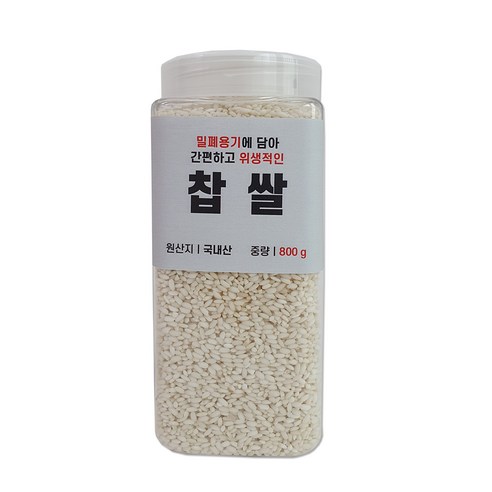 대한농산 통에담은 찹쌀, 800g, 1개