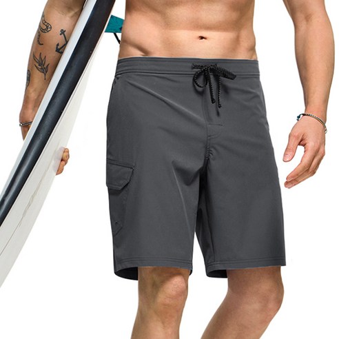 여름을 담은 자유로운 물결, 테슬라 남성용 스웜 트렁크 보드숏 TM-MSB31 남자보드숏
