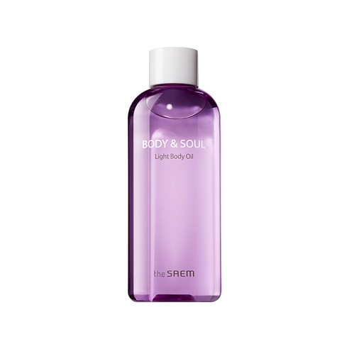 더샘 바디 앤 소울 라이트 바디 오일 플로랄 파우더 향, 230ml, 2개