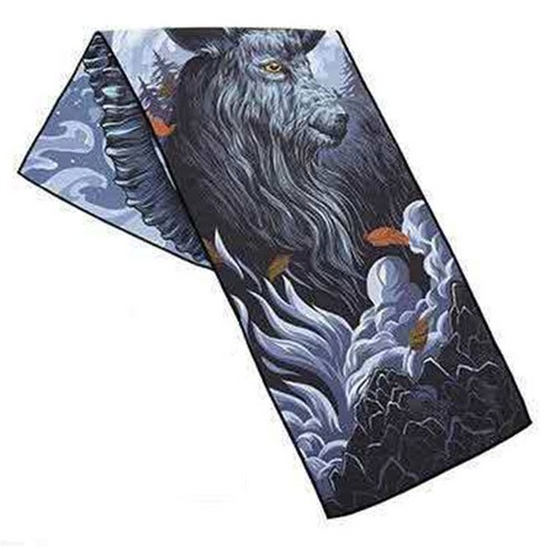 소니오 조디악 오리엔탈 스포츠 타월 30 x 100 cm, 08 양, 1개