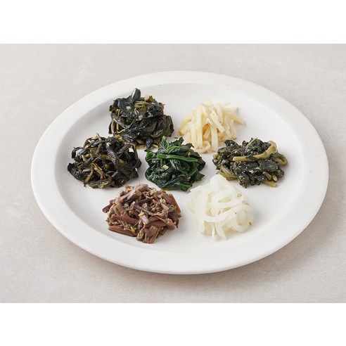 맛있고 건강하며 간편한 비빔밥을 위한 정미경키친의 비빔밥용 산채나물 비빔세트