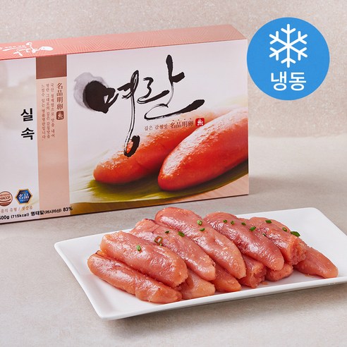 명품 명란젓갈 실속 (냉동), 500g, 1개