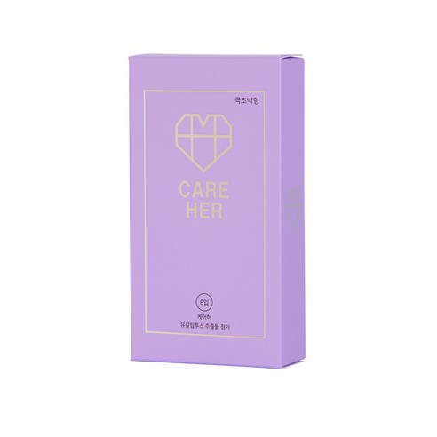 남성용콘돔 CARE HER ULTIMATE ULTRA THIN, 8개입, 1개