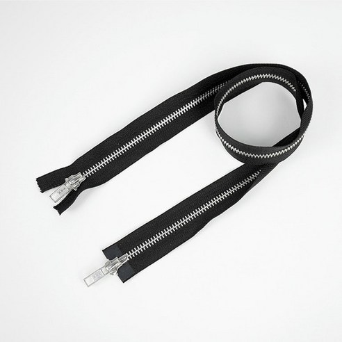 옷과 가방에 생기를 불어넣다: 앵콜스 YKK 알루미늄 2way 지퍼, 블랙 ykk지퍼