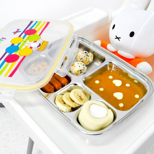 미피와 함께하는 즐거운 식사 시간, 트레블미피스텐 식판 가방 도시락 세트!