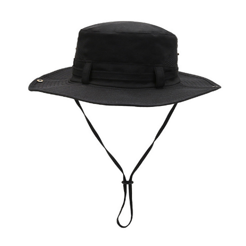 다사닷컴 등산 낚시 모자, 블랙