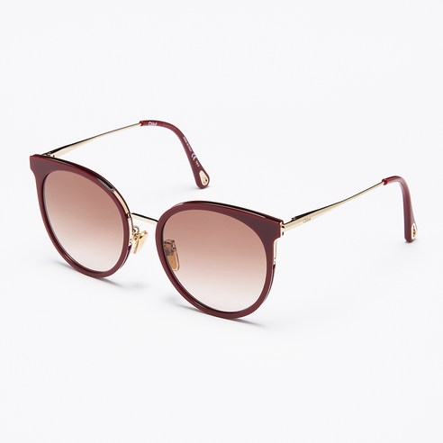 끌로에 선글라스 CH-0060SK, GRADIENT BROWN + SOLID BORDEAUX(CH-0060SK-3)